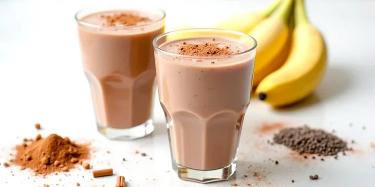 Schokoladiger Kakao-Smoothie mit Maca-Pulver & Ashwagandha